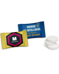 Pfefferminztablette im Flowpack - inkl. Werbedruck