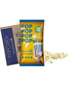 Mikrowellen-Popcorn süß oder salzig im Werbetütchen - inkl. Werbedruck