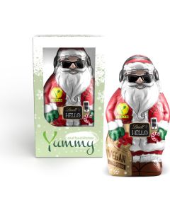 Lindt HELLO Santa Vegan - inkl. Werbedruck