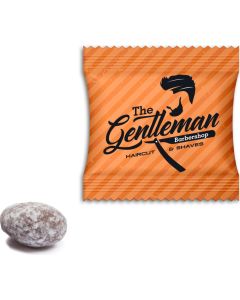 Mandeln einzeln im Werbetütchen - Sorte nach Wahl - inkl. Werbedruck