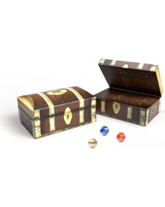 Lindt Adventskalender Schatztruhe Eco - inkl. Werbedruck