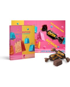 Storck Riesen in Werbeklappkarte - inkl. Werbedruck