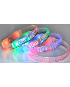 LED-Armband Active inklusive Logogravur