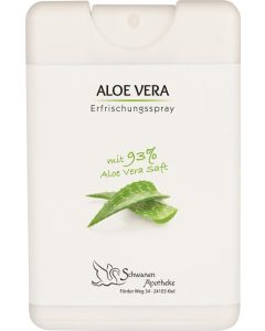 Erfrischungsspray 93 % Aloe Vera in 16 ml Spray Card - wahlweise mit Loopi - inkl. individuellem 4c-Etikett
