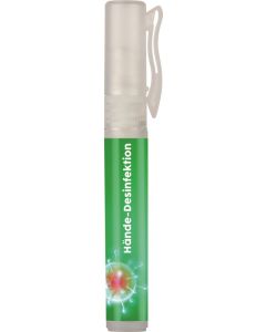 Hand-Desinfektionsspray im 7 ml Spray Stick - inkl. individuellem 4c-Etikett