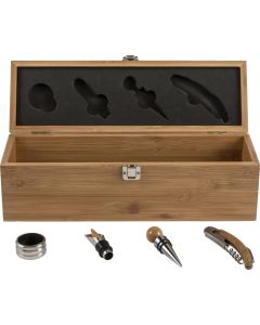 Weinset und Geschenkbox aus Bambus Gareth