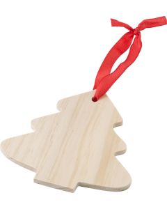 Weihnachtsbaumanhänger aus Holz Imani