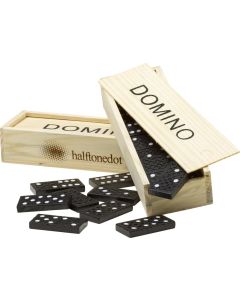 Domino-Spiel in Holzbox Enid