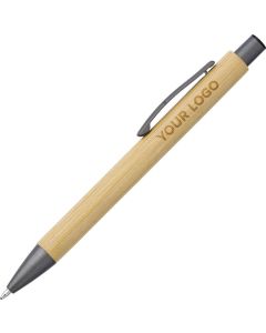 Kugelschreiber aus Bambus und Kunststoff Kalani