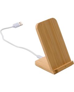 Wireless-Ladegerät aus Bambus Claudie