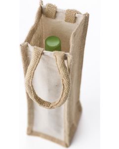 Weinbeutel aus Baumwolle Brett
