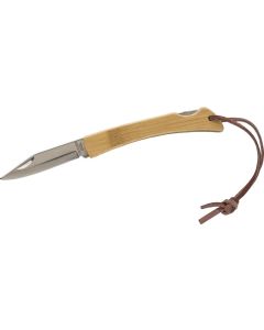 Klappbares Messer aus Edelstahl und Bambus Beckett