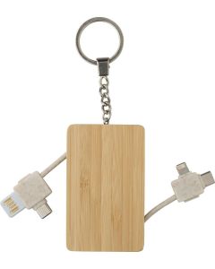 Bambus Schlüsselanhänger Bianca