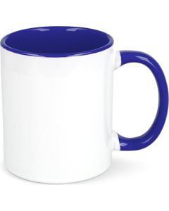 Oslo Sublimationsbecher farbig innen & Griff 300ml