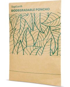 Biologisch abbaubarer Regenponcho