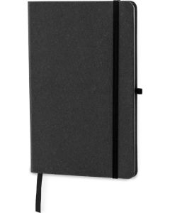 Hardcover-Notizbuch mit Einband aus recycelten Leder DIN A5, 160 Seiten
