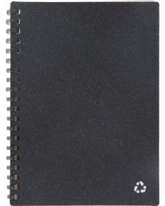 Notizbuch aus recyceltem Leder Midi