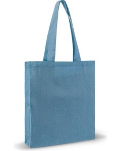 Einkaufstasche aus recycelter Baumwolle 38x42x10cm