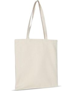 Tasche OEKO-TEX® natur lang 220g/m² 38x42 cm