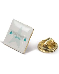 Metall Pin, quadratisch 15x15mm