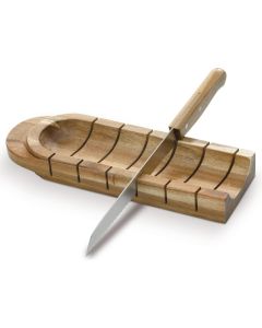 Brotbrett mit Messer