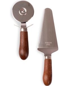 Sagaform Astrid Pizza/Kuchen-Set 2 Stück