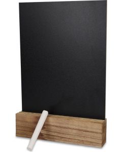 Kreidetafel im Holzständer