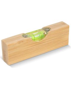 Flaschenöffner-Wasserwaage aus Bambus