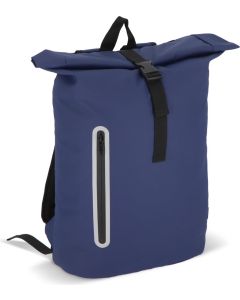 PU-beschichteter R-PET 600D Rolltop-Rucksack 20L