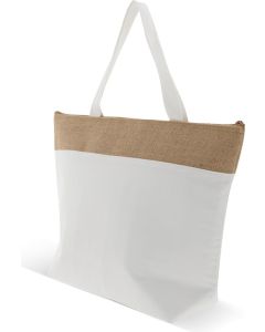 Strand-Kühltasche baumwolle/Jute 42x10x30cm