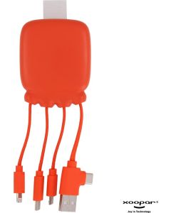 Xoopar Octopus Gamma 2 Bio Ladekabel mit 3.000mAh Powerbank