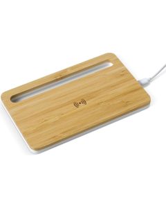 Kabellose Ladestation aus Bambus, 5W