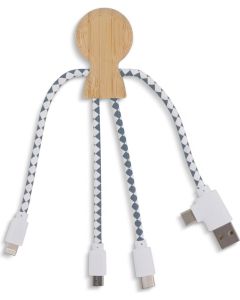 Xoopar Mr. Bio Bamboo Ladekabel