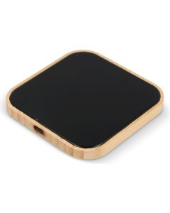 Kabelloses Ladegerät aus Bambus und Glas 10W