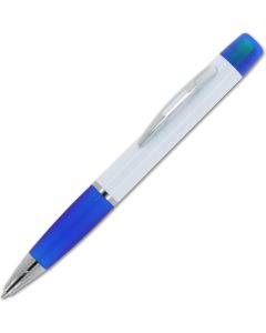 Kugelschreiber Hawaii mit dreifarbigem Textmarker