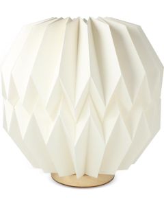 Coollux faltbare, von Origami inspirierte Papier-LED-Lampe Luna 25cm