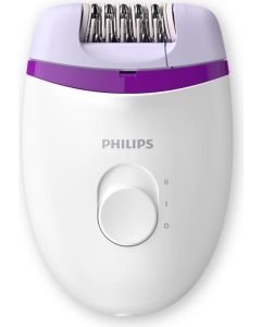 Philips Satinelle Kompakt-Epilierer mit Kabel & kabellosem Bikini-Trimmer