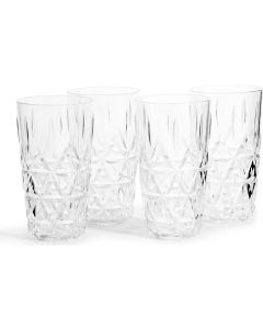 Sagaform Acryl Picknickbecher 400ml Satz von 4