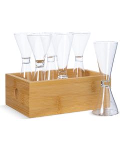 Sagaform 6-teiliges Schnapsglas-Set