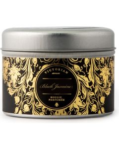 Victorian Sense Tinbox Schwarzer Jasmine Parfümkerze