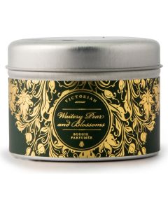 Victorian Sense Tinbox Kellnerei Birne & Blüten Duftkerze