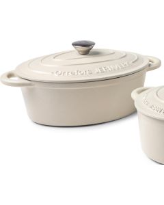 Orrefors Jernverk Emaillierte Ovale Eisenpfanne 3.5L