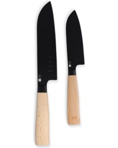 InSideOut Santoku 2tlg. Messerset Ravn