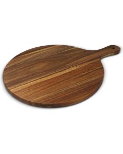 InSideOut Servierplatte aus Holz rund, 31,5cm