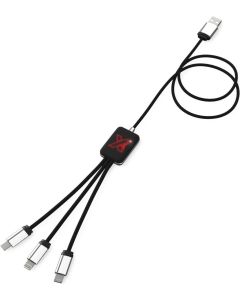 SCX.design C17 Easy to Use Ladekabel mit Leuchtlogo