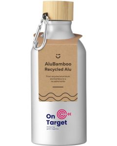 AluBamboo GRS Recycled Alu 500 ml Wasserflasche