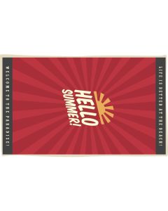 Printed BeachTowel 300 g/m² 100x180 Strandtuch