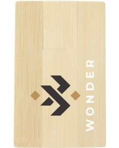 CreditCard USB Bamboo