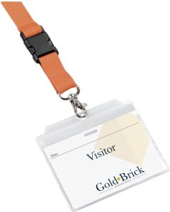 Transparentes Einsteckfach