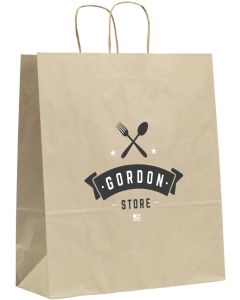 LLeaf It Bag Wide aus recyceltem Graspapier (90 g/m²) L